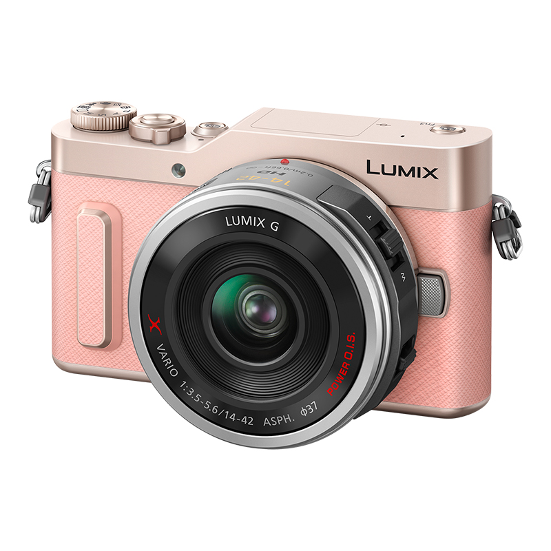 松下（Panasonic）GF10X 微单相机 数码相机 vlog相机 电动镜头微单套机（14-42mm）4K视频 美颜自拍 粉色