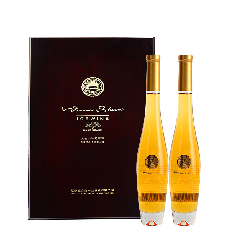 五女山【五女山官方】珍藏版 威代尔冰葡萄酒  甜型冰酒 375ml*2