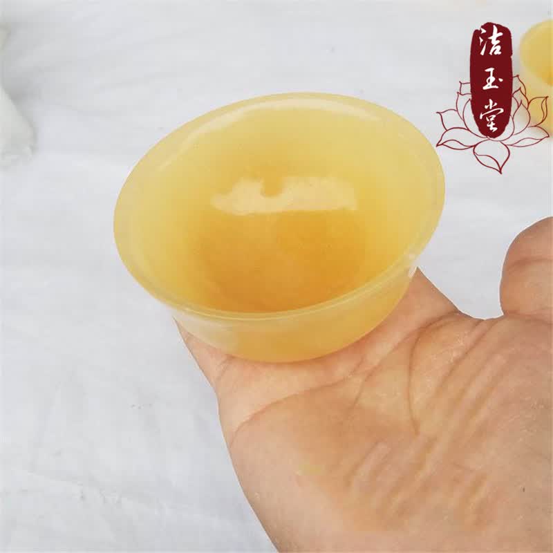洁玉堂米黄玉石玉碗茶具 玉茶碗黄色玉碗茶碗酒杯功夫茶杯玉碗 一个使用感如何?