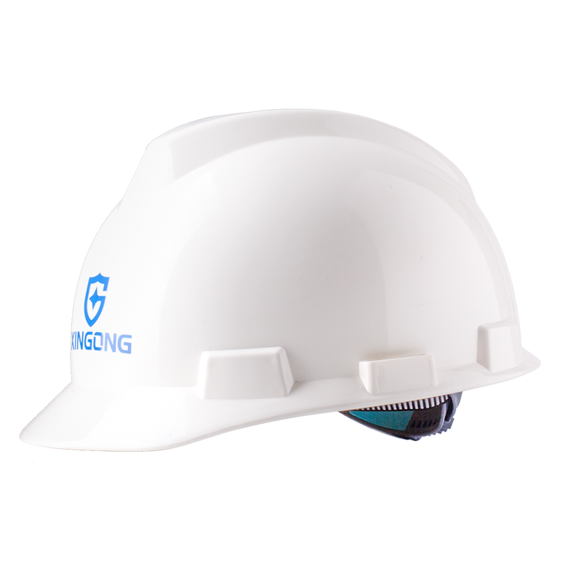 星工（XINGGONG）安全帽 V型電力絕緣工地建筑防砸安全帽免費(fèi)印字logo定制 白色XGV-2