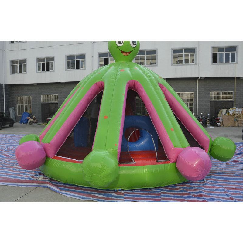 可定做八爪鱼儿童户外充气城堡气模游乐攀岩蹦跳床 6*6=36平方米