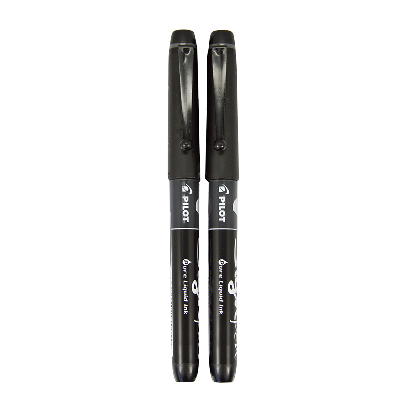 百乐（PILOT）签字笔绘图笔1.0mm黑色2支装SW-VSP原装进口，一款书写美感与品质兼备的笔类产品