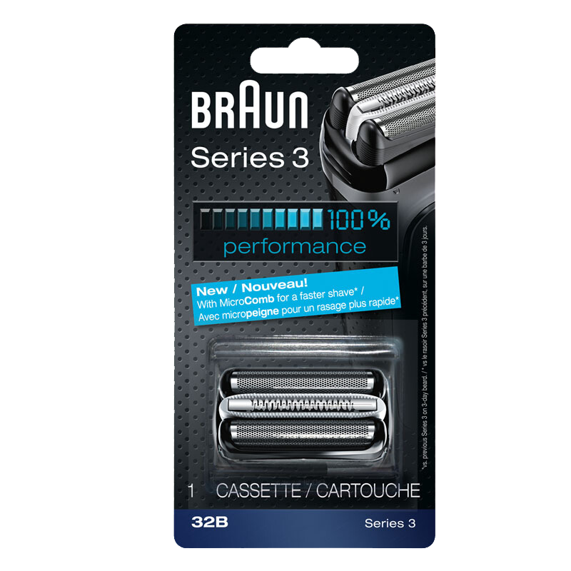 BRAUN 博朗 32B-5000 CP 剃须刀配件 黑色