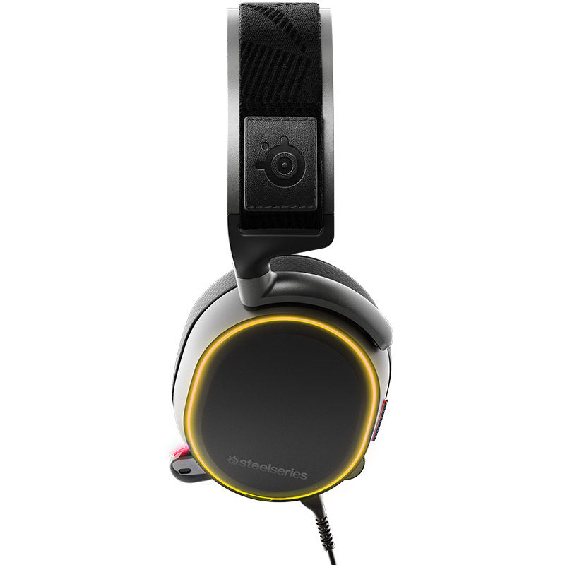 赛睿 (SteelSeries) Arctis 寒冰Pro 有线耳机 降噪耳机耳麦 高解码保真 游戏耳机头戴式 黑色