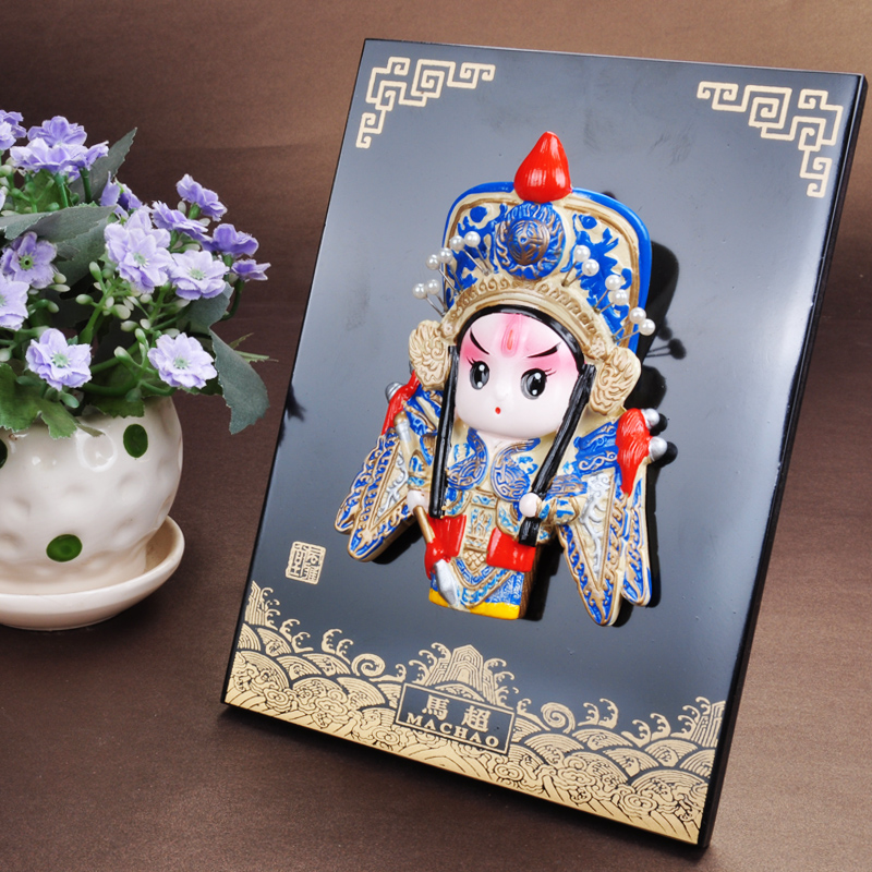 燕云州京剧脸谱摆件北京纪念品中国风特色礼品小礼物送老外事出国手