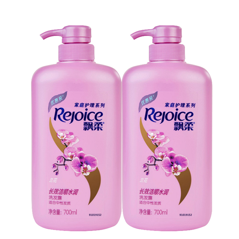 飘柔(rejoice)飘柔rejoice 飘柔洗发水/露兰花长效洁顺水润家庭护理