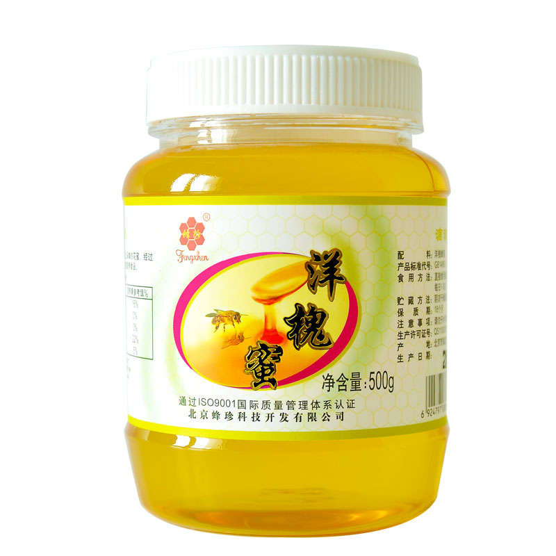 蜂珍（Fengzhen） 洋槐蜂蜜秦岭山区天然成熟蜜500g