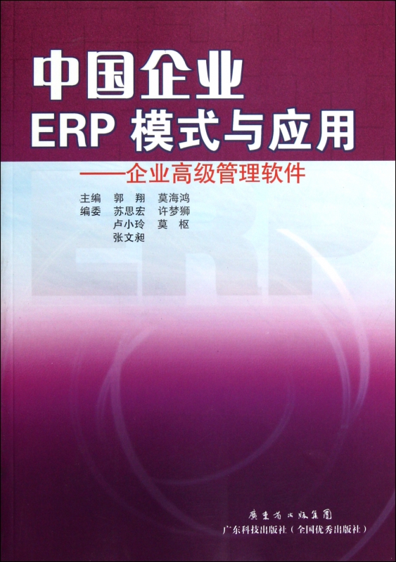 中国企业ERP模式与应用--企业高级管理软件