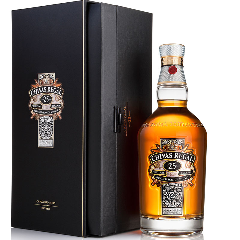 芝华士(chivas)洋酒 25年 苏格兰 威士忌 700ml