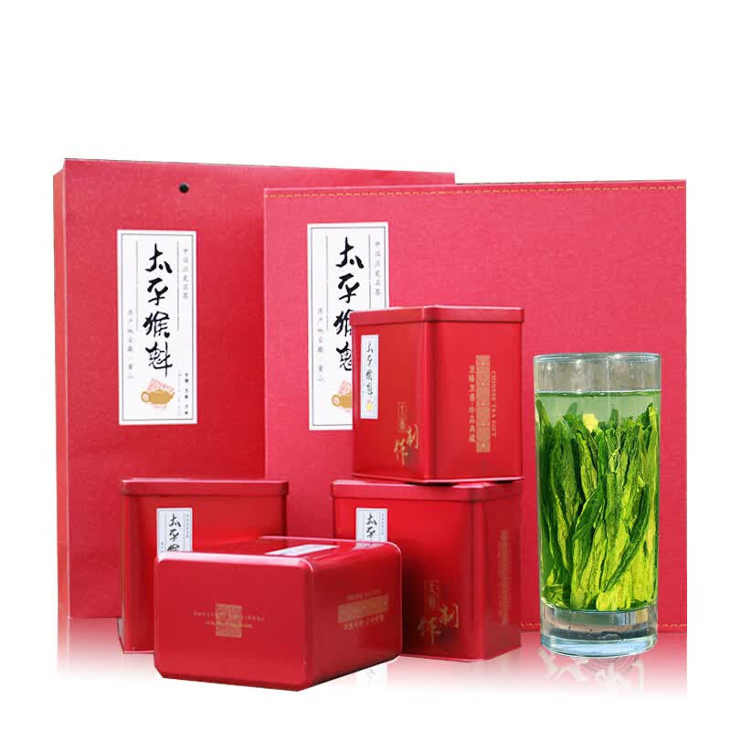 百茶逢春 新茶绿茶 正宗特级太平猴魁500g礼盒装