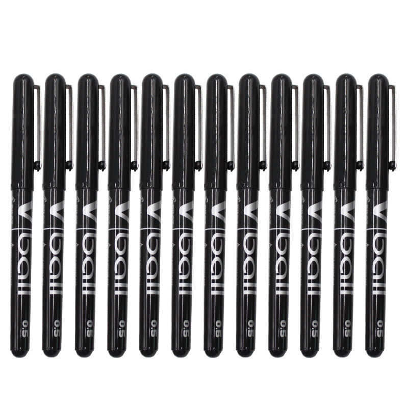 百乐(pilot) 日本百乐签字笔bl-vb5威宝直液式走珠笔水性笔学生笔签字