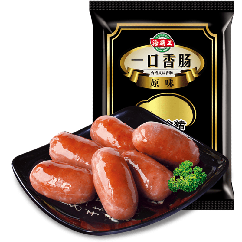 海霸王黑珍猪台湾风味香肠价格走势与销量趋势分析|查询肉制品历史价格走势