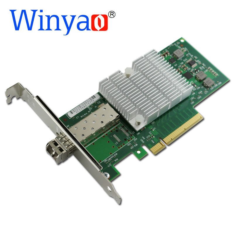 Winyao WYX520-SR1 PCI-E服务器万兆光纤网卡 82599 X520