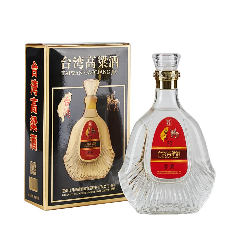 台湾风味高粱酒52度  金门风味白酒 浓香型白酒600ml 高粱酒 粮食酒
