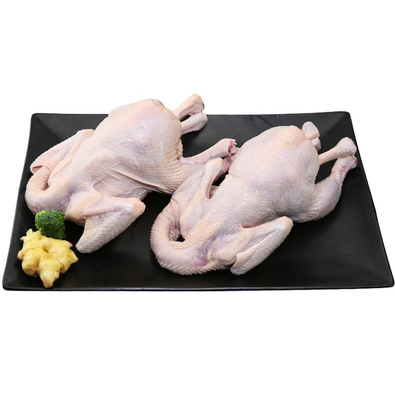 喜乐田园 农家散养小土鸡2只 柴鸡 生鲜鸡肉净重2.5斤左右 现杀新鲜