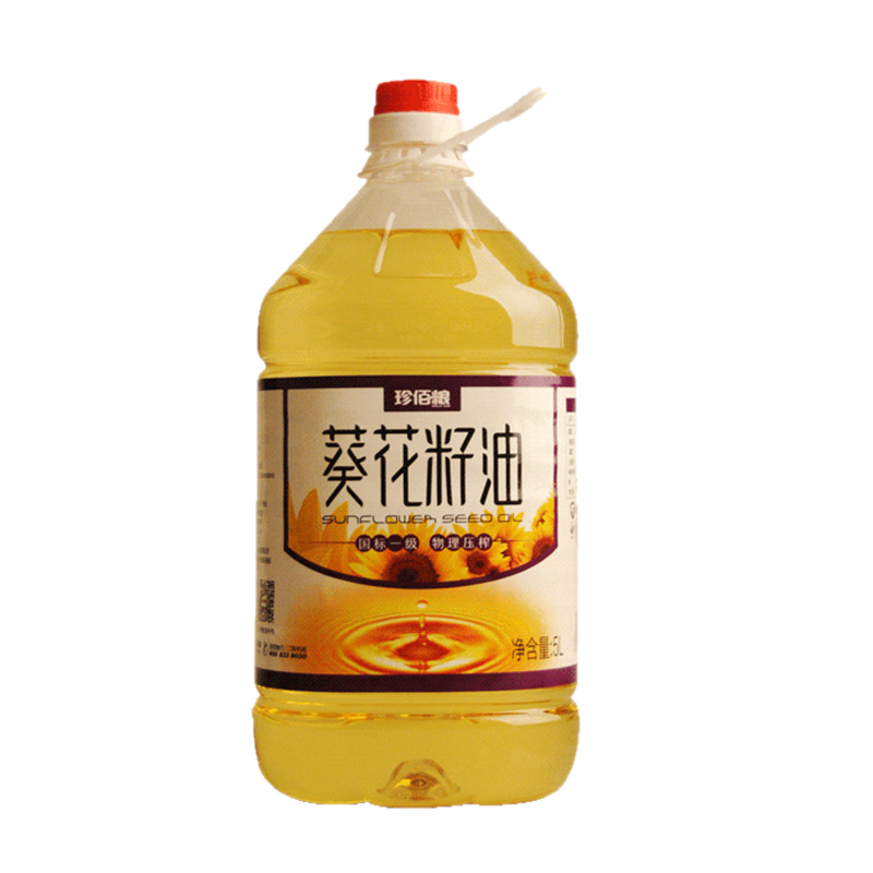 珍佰粮 葵花籽油5L装 食用油