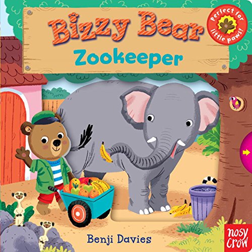 Bizzy Bear: Zoo Keeper 进口新奇特玩具书