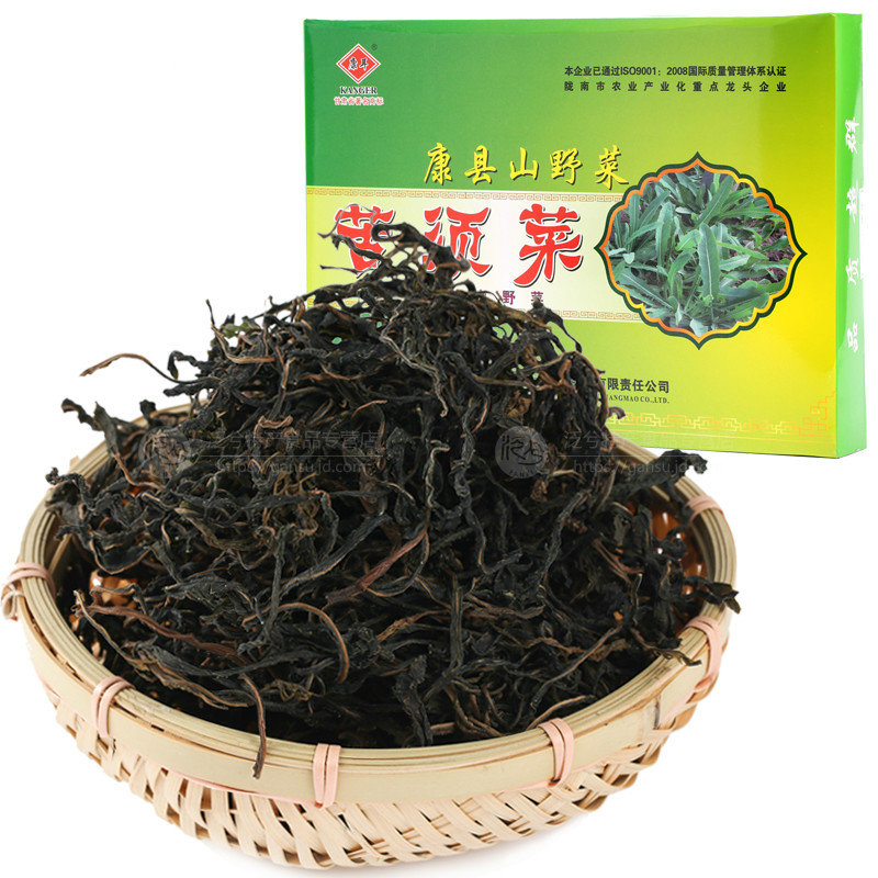 康耳泛兮苦须菜牛舌菜稀须菜盘儿草干菜野菜山珍西北甘肃陇南特产150g