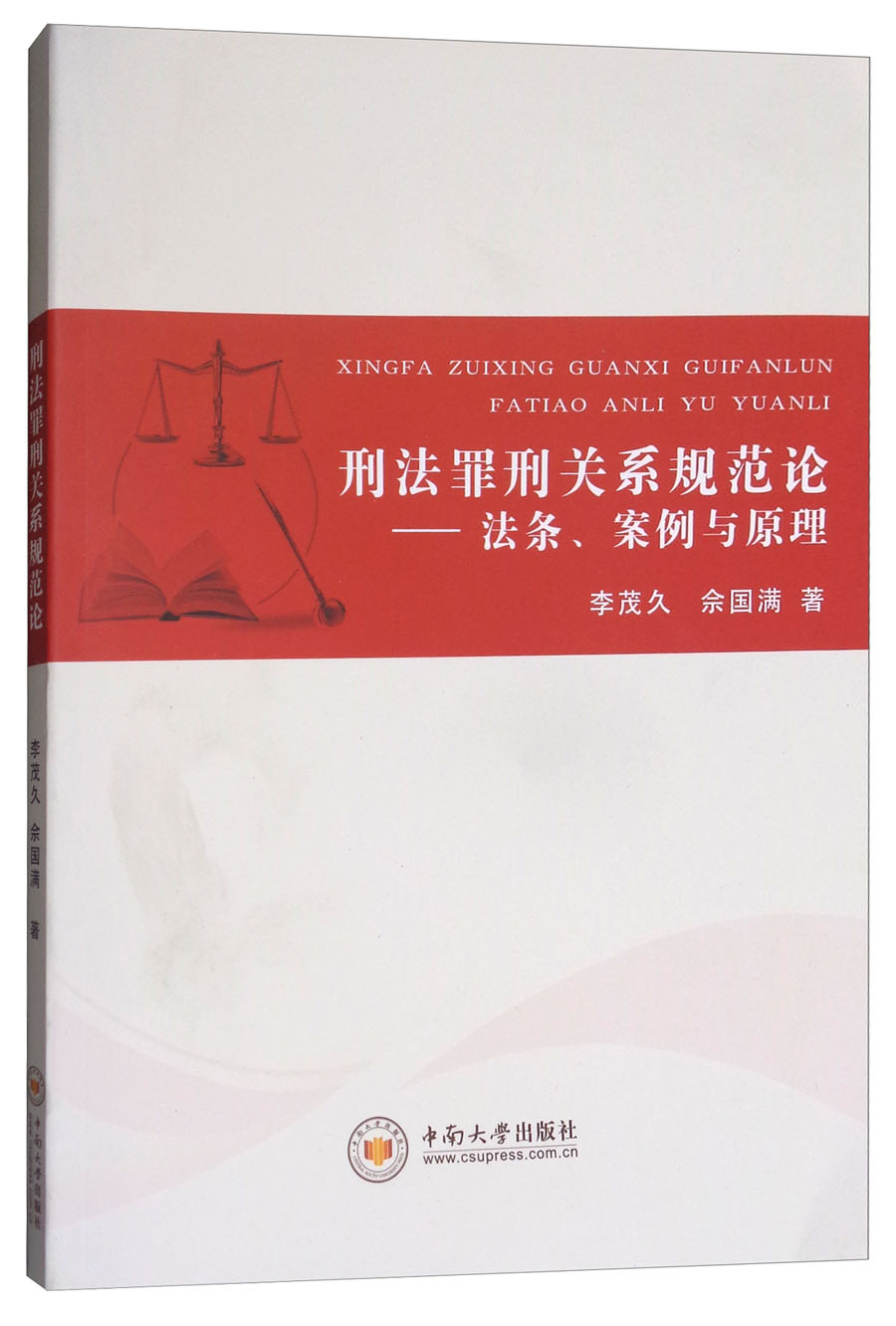 刑法罪刑关系规范论：法条、案例与原理