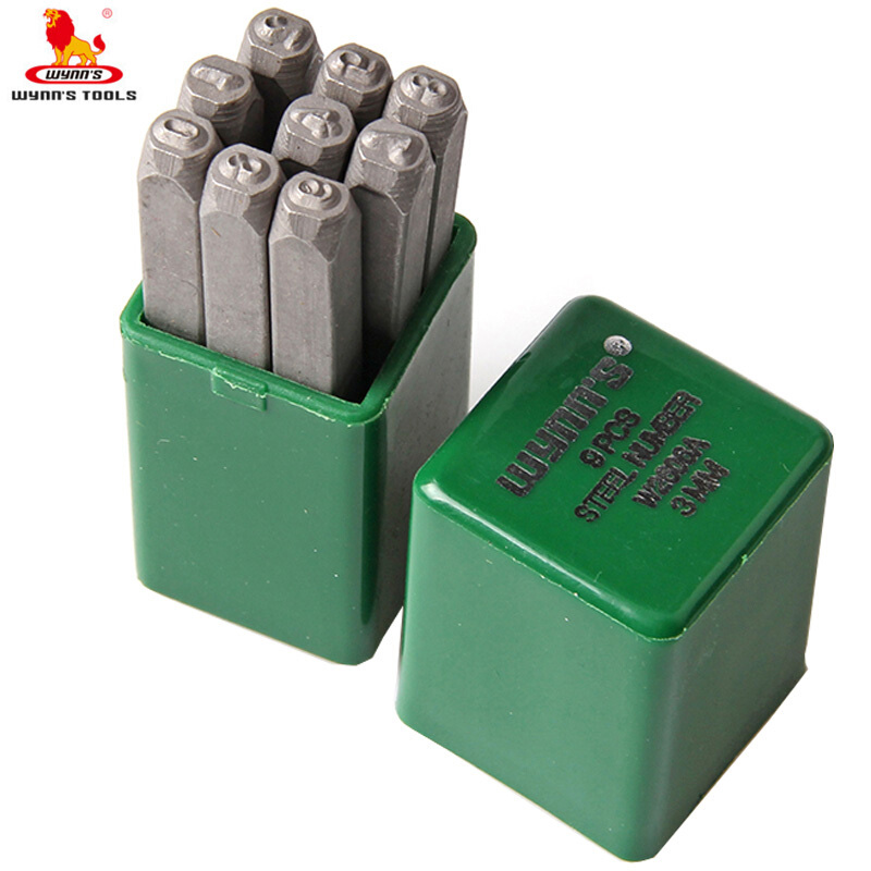 威力狮钢印钢字码数字英文字母符号标牌钢字头钢号码字模冲子手敲钢字