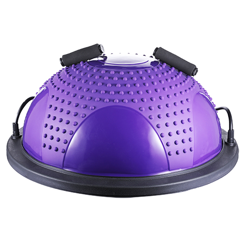 华诗孟 波速球半圆平衡球加厚防爆瑜伽球健身康复训练按摩平衡半球