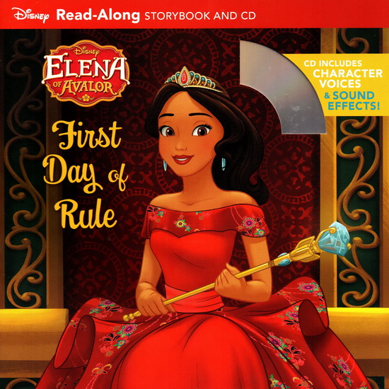 英文原版绘本 Elena 埃琳娜的统治 Disney Read-Along 附CD 有声读物