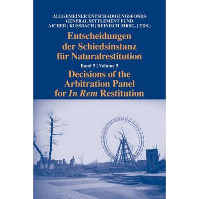预订 Decisions of the Arbitration Panel for in Re...