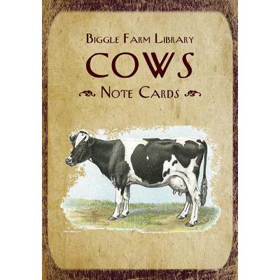 预订 Biggle Farm Library Note Cards: Cows