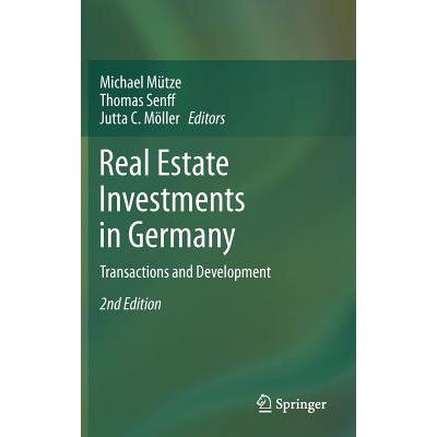 预订 Real Estate Investments in Germany : Transac...