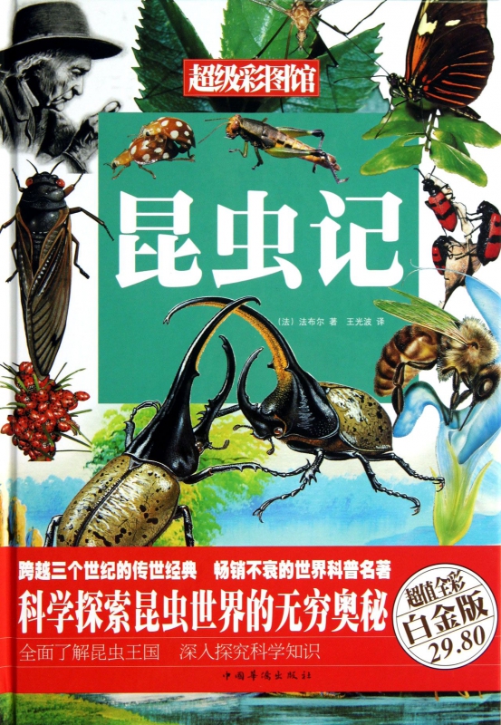 昆虫记(超值全彩白金版)(精)/超级彩图馆