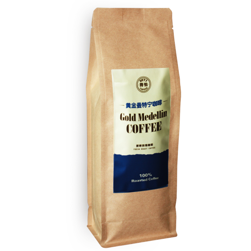 德颐（DEYI）黄金曼特宁风味咖啡豆 454g包装现磨豆 阿拉比卡生豆新鲜烘焙 454G烘焙咖啡豆 进口阿拉比卡生豆