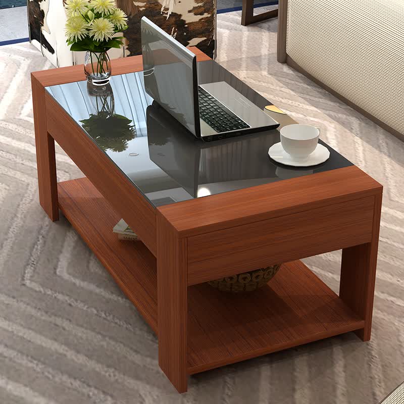 雅美乐双层板材茶几