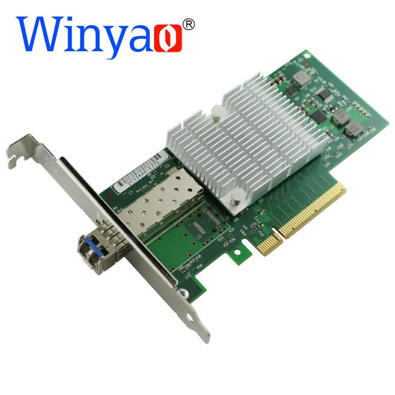 Winyao WYX520-LR1 PCI-E单模单口万兆光纤网卡82599 X520