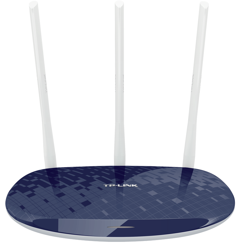 TP-LINK 普联 TL-WR886N 基础款 单频450M 家用百兆无线路由器 Wi-Fi 4 单个装 宝蓝色