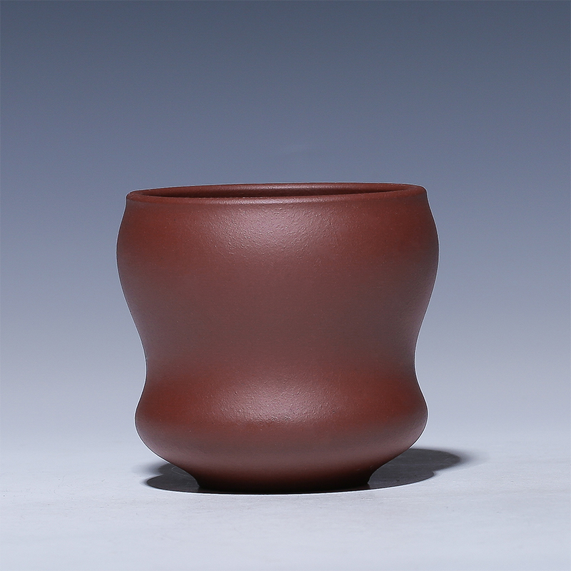 谦君 紫砂品茗杯原矿纯手工功夫茶具主人杯单杯个人用精品小口杯120ml