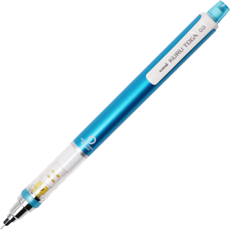 uni 三菱铅笔 KURU TOGA系列 M3-450 自动铅笔 蓝色 0.5mm 单支装