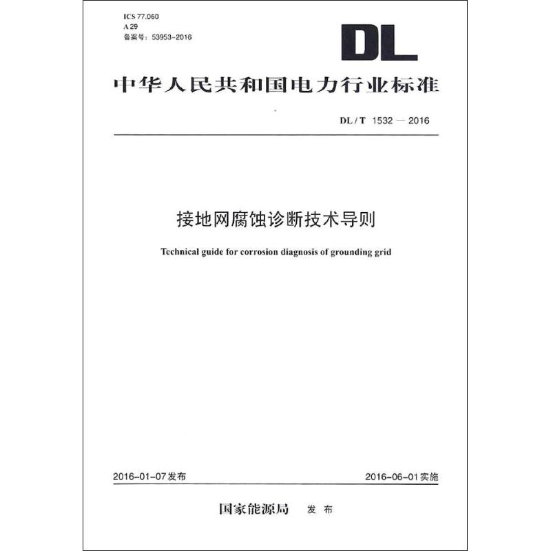 接地网腐蚀诊断技术导则