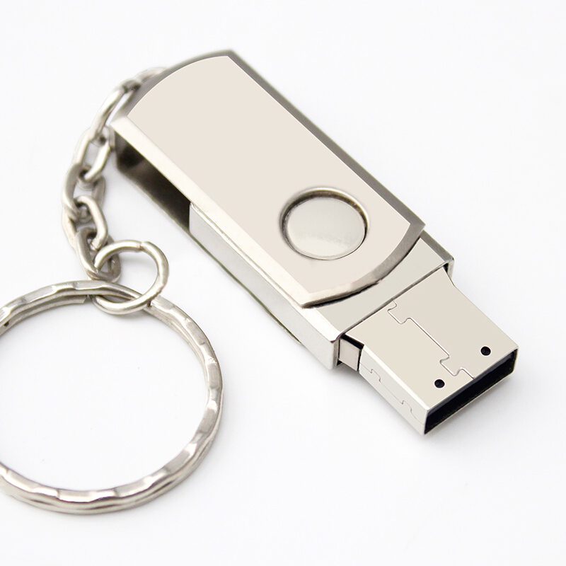 优易思(UOeOS) 优易思招投标书金属旋转小容量优盘企业定制U盘 S7 64GB 3.0