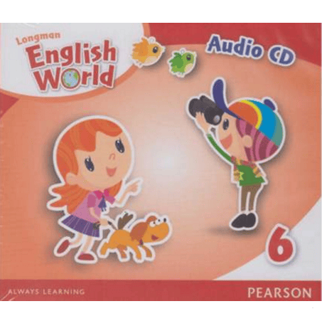英文原版 培生 朗文英语世界 主课本音频 Audio CD 6 小学六年级