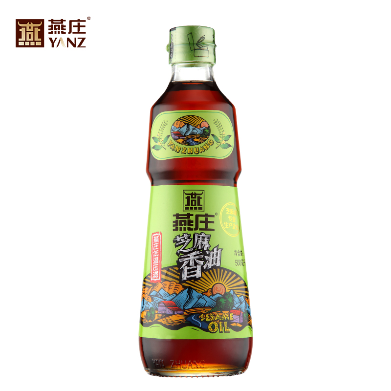 燕庄 芝麻香油 500ml