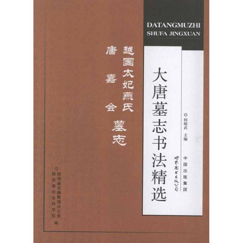赵国太妃燕氏 唐嘉会墓志 大唐墓志书法精选