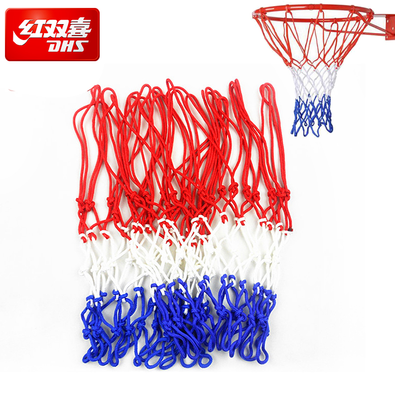 红双喜篮球网加粗耐用篮球架网兜框网篮筐网篮球框网13扣圈网下口比较紧致还是比较松的？