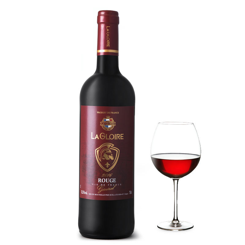 法国拿戈卢将军干红葡萄酒750ml 单支装