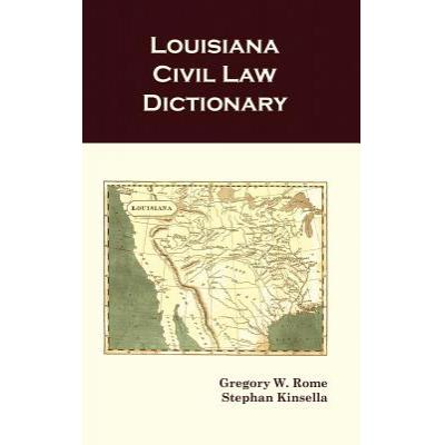 预订 Louisiana Civil Law Dictionary