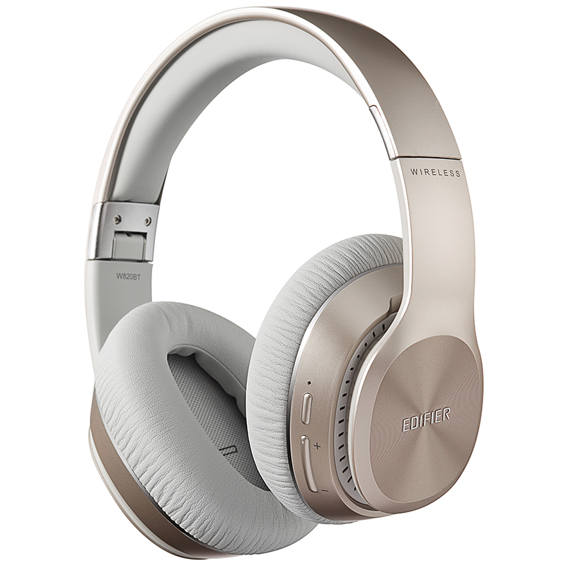 漫步者（EDIFIER）W820BT 头戴式立体声蓝牙耳机  无线耳机 音乐耳机 手机耳机 通用苹果华为小米手机 金色