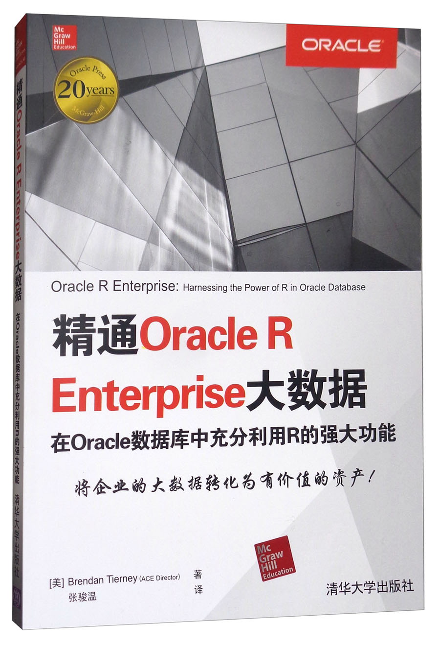 精通Oracle R Enterprise大数据 在Oracle数据库中充分利用R的强大功能