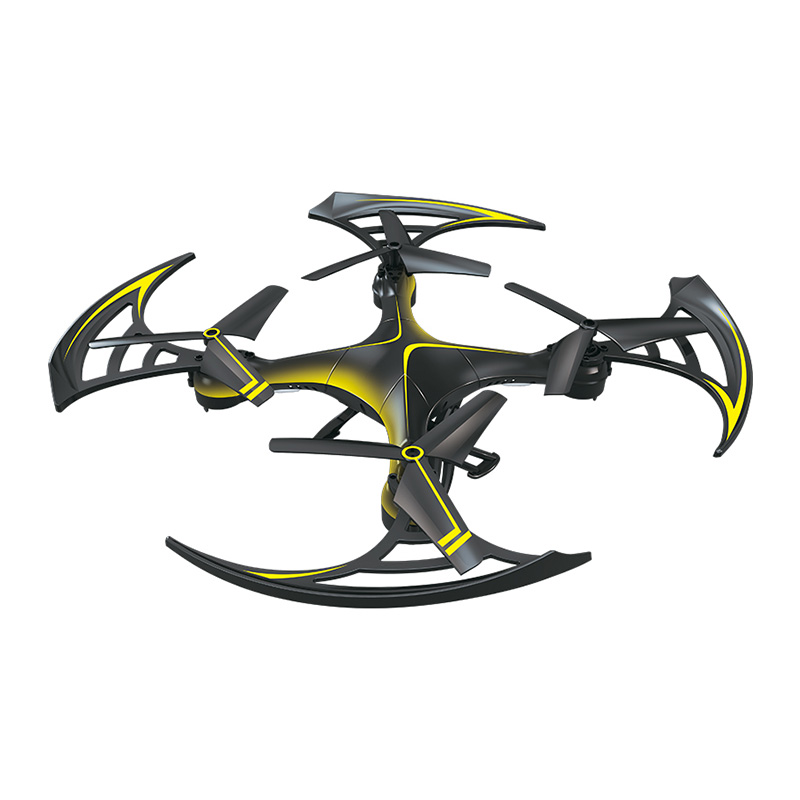 雅得（ATTOP TOYS） 航拍无人机耐摔遥控飞机直升机玩具四轴飞行器 A23普通版黄色标配