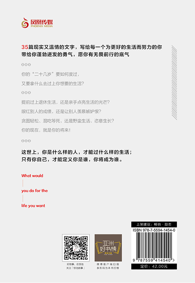你拿什么去过想要的生活详情图