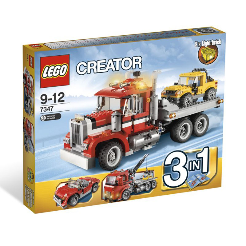 乐高 lego 7347 创意系列 高速公路皮卡new 2012