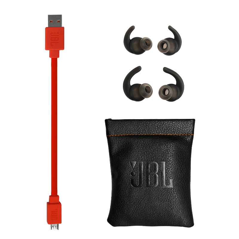 JBL T280BT 入耳式蓝牙无线耳机 颈挂式跑步运动耳机 苹果安卓手机游戏耳机 金属钛振膜 磁吸式带麦 红色